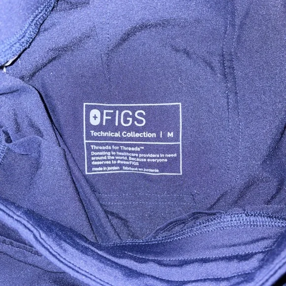 FIGS Women’s Livingston Navy Blue Scrub Pant - Picture 3 of 3